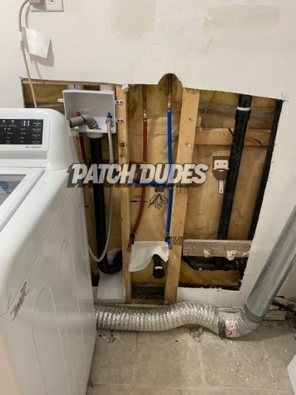 Laundry Room Drywall Repair in Toronto After