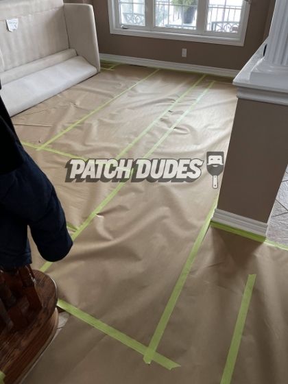 floor protection popcorn ceiling removal toronto