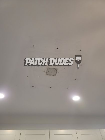 ceiling patch in kitchen