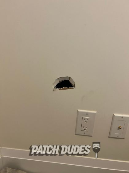 drywall hole repair in condo