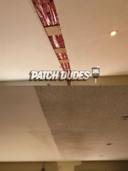 ceiling and drywall repair and patching