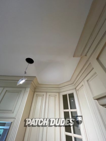 repairing damage after electrician