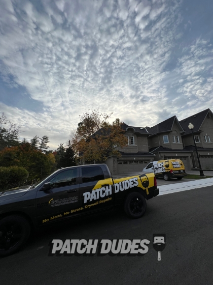 patch dudes popcorn ceiling removal in bungalow