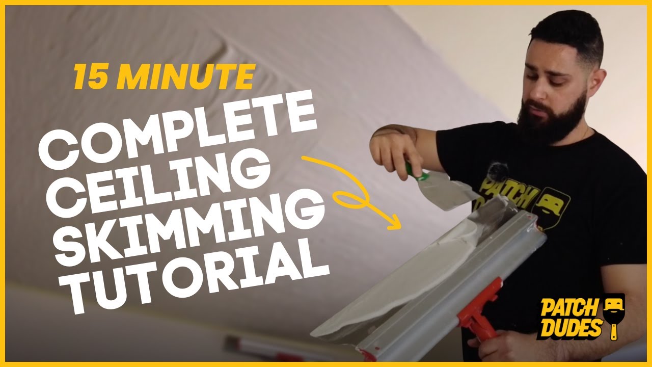 complete ceiling skimming tutorial
