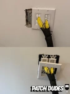 repairing minor damages in drywall