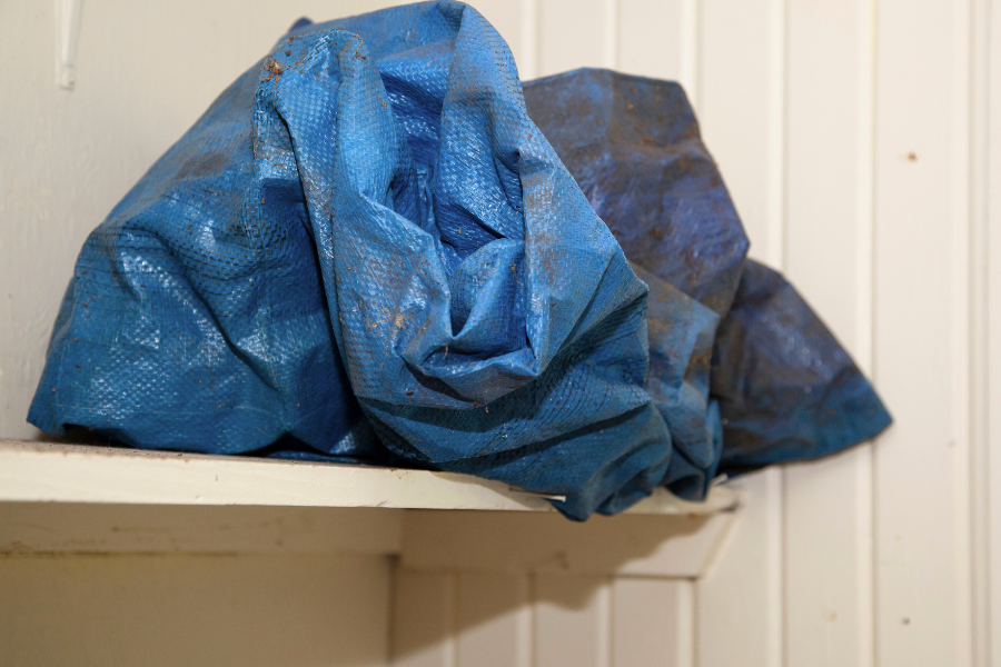Dirty tarp