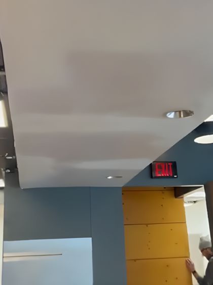 after of drywall repair